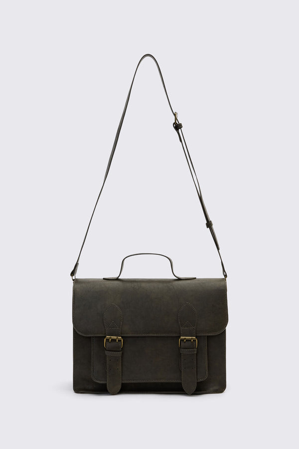 Princess Highway - Two Way Satchel Bag - olive