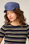 Princess Highway - Button Page Hat - blue