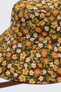 Princess Highway - Meadow Reversible Hat - chocolate