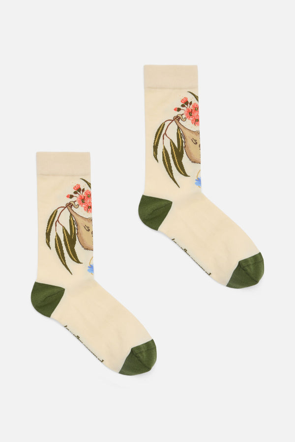 Princess Highway - Pygmy Possum Sock - cream