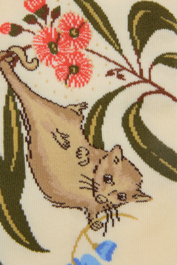 Princess Highway - Pygmy Possum Sock - cream