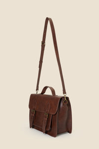 Princess Highway - Rust Two Way Satchel - rust