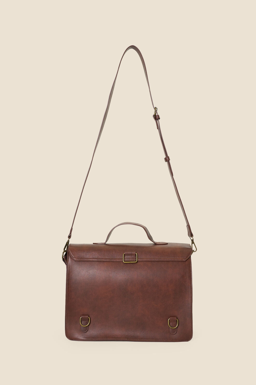 Princess Highway - Rust Two Way Satchel - rust