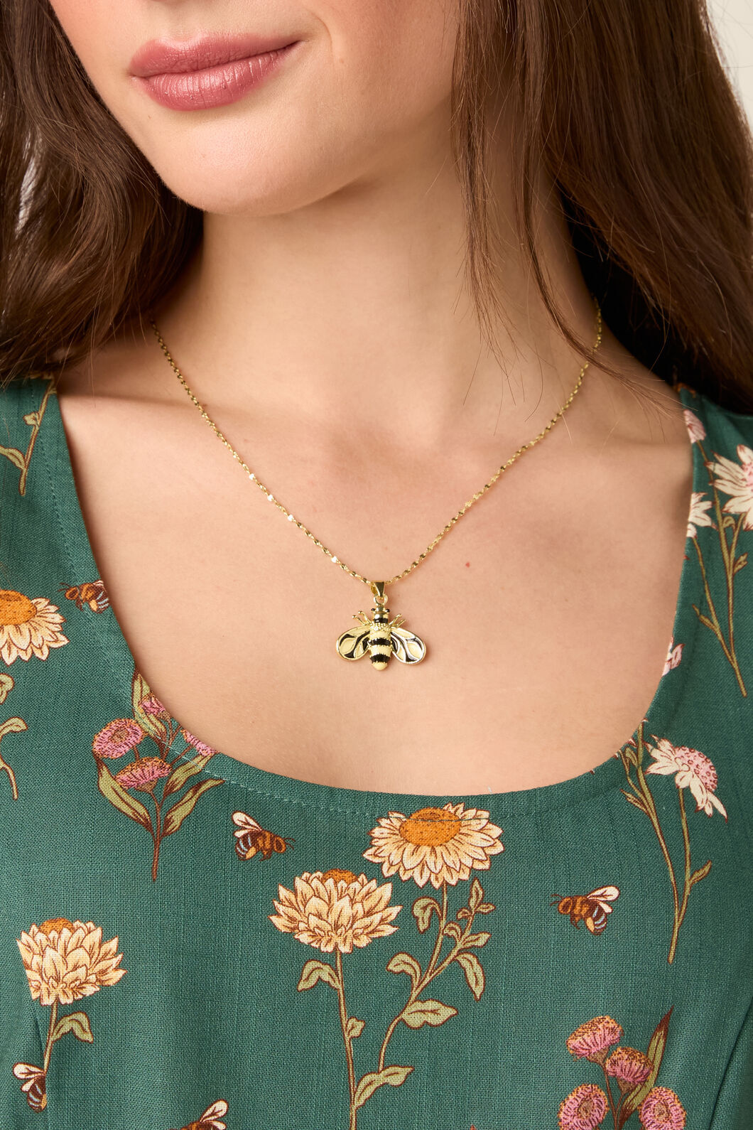 Princess Highway - Bee Necklace - gold
