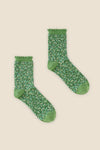 Princess Highway - Green Ditsy Fleur Sock - green