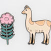 Llama Pin Set