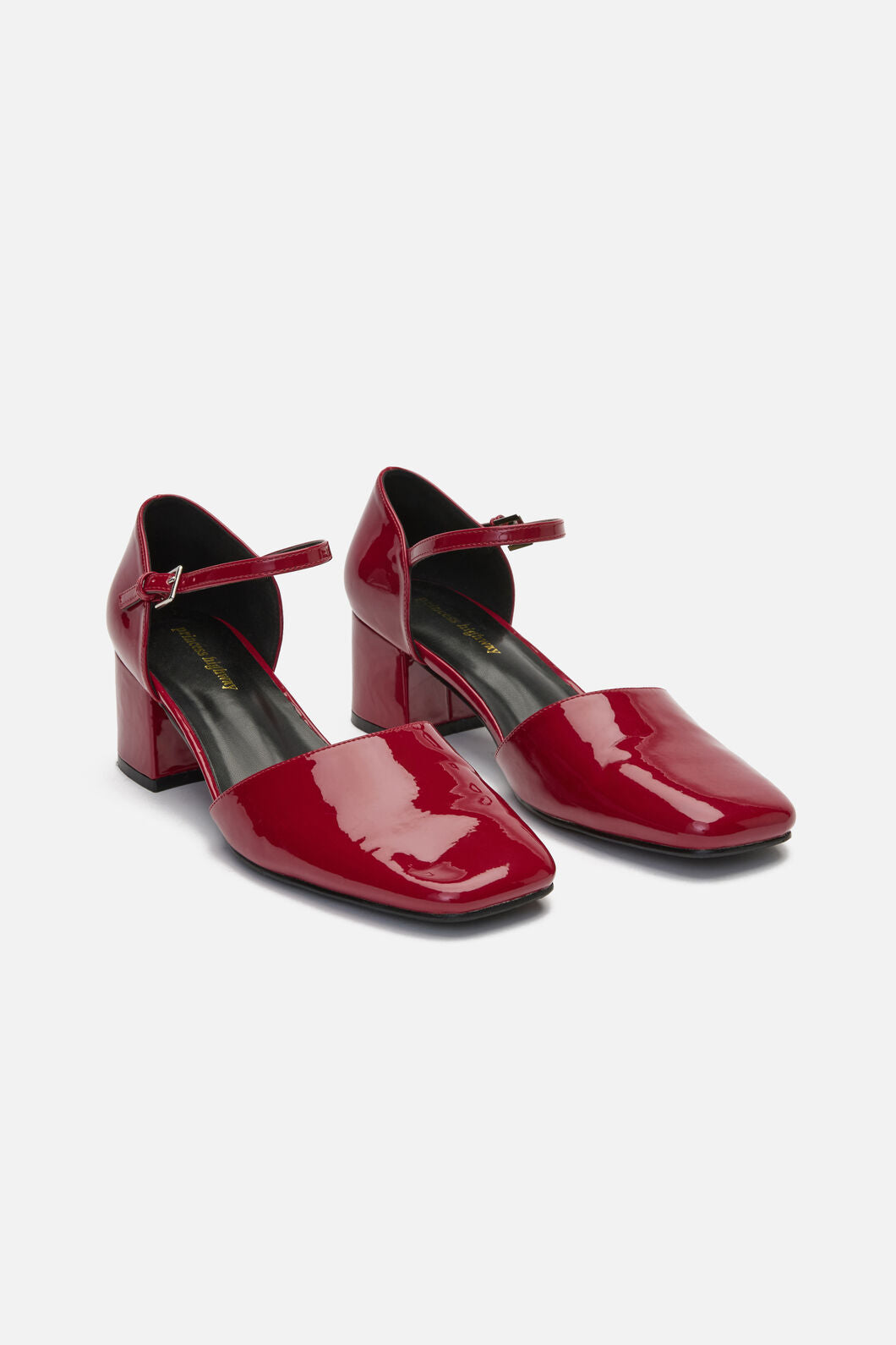 Princess Highway - Plum Sweet Buckle Heel - plum