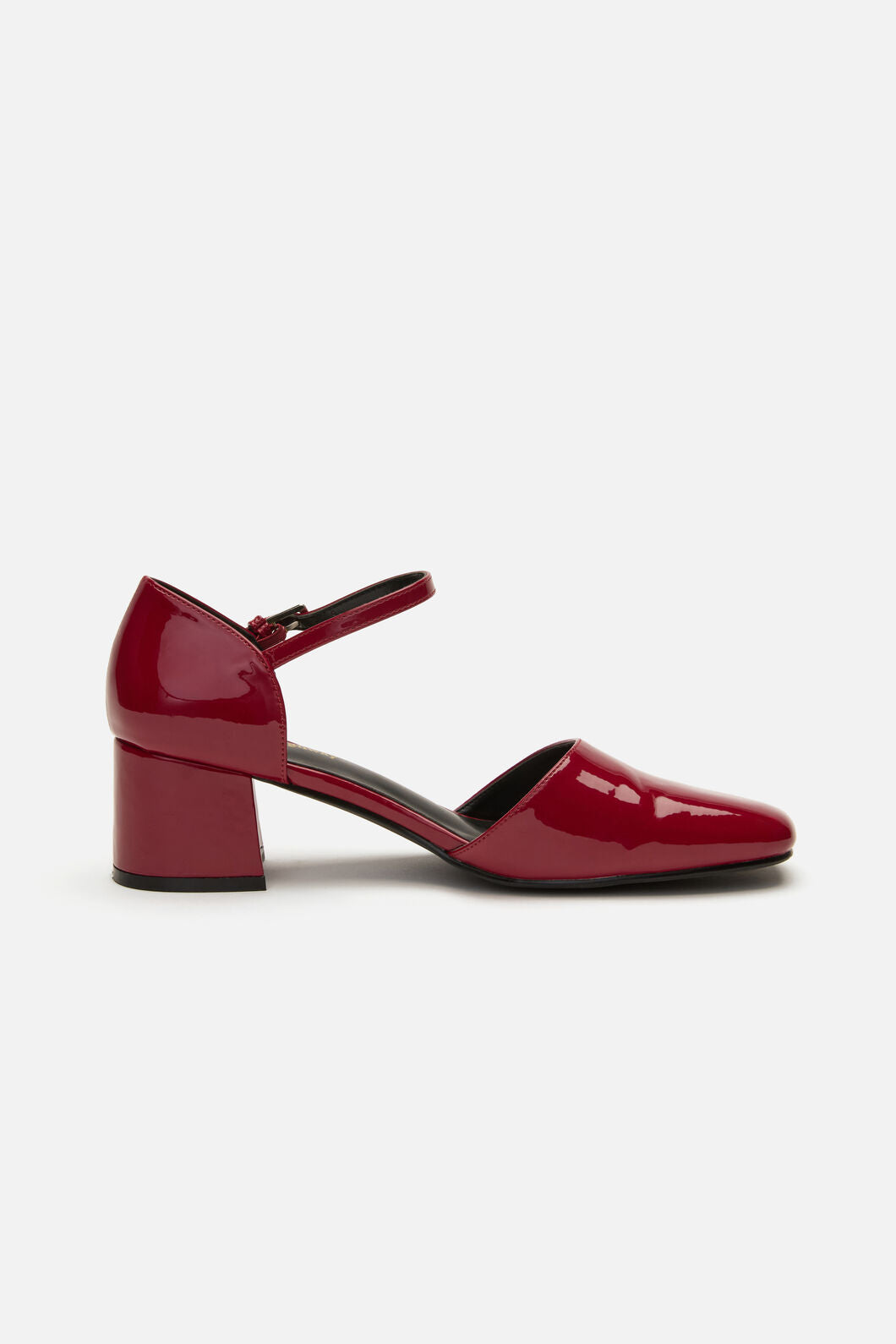 Princess Highway - Plum Sweet Buckle Heel - plum