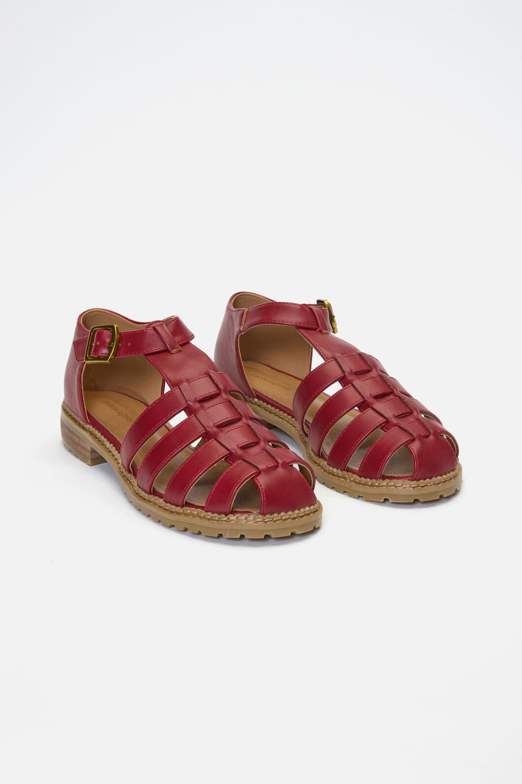 Princess Highway - Dark Red Classic Sandal - dark-red