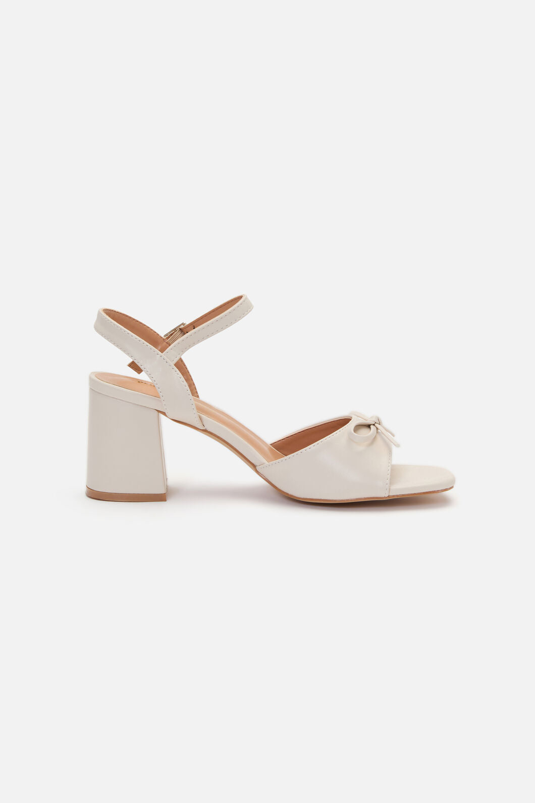Princess Highway - Cream Bow Heel - cream