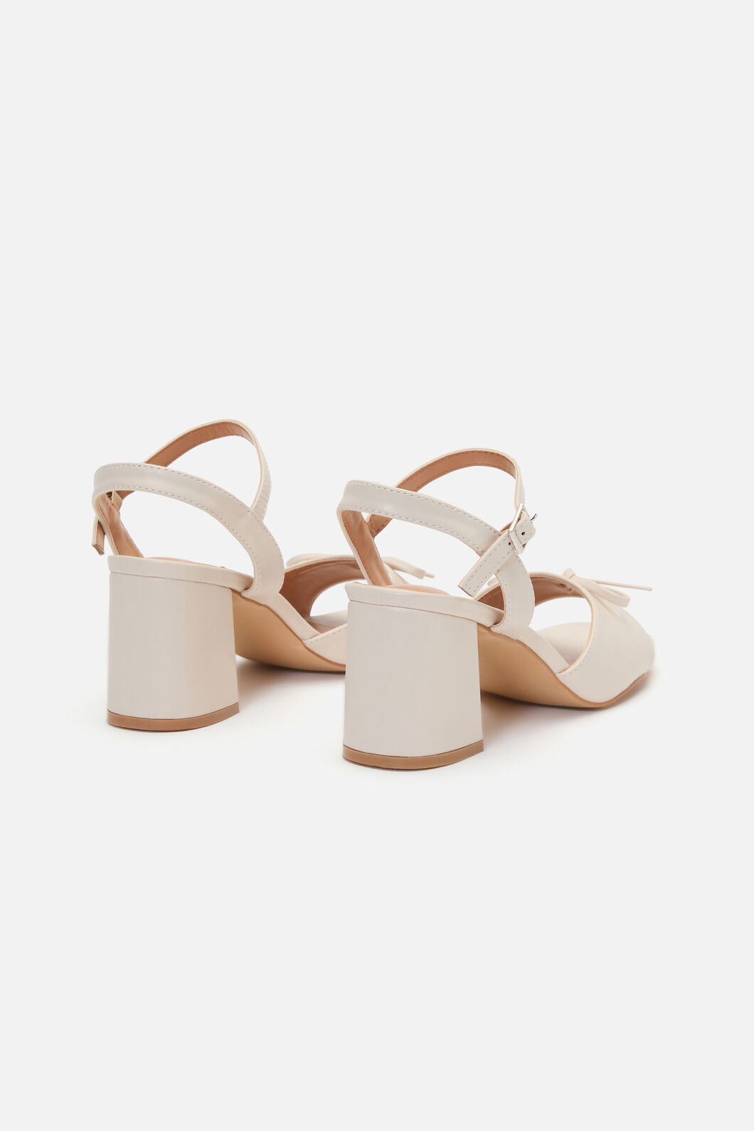 Princess Highway - Cream Bow Heel - cream