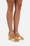 Princess Highway - Lemon Buckle Heel - lemon