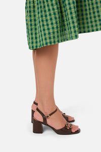 Princess Highway - Chocolate Buckle Heel - chocolate