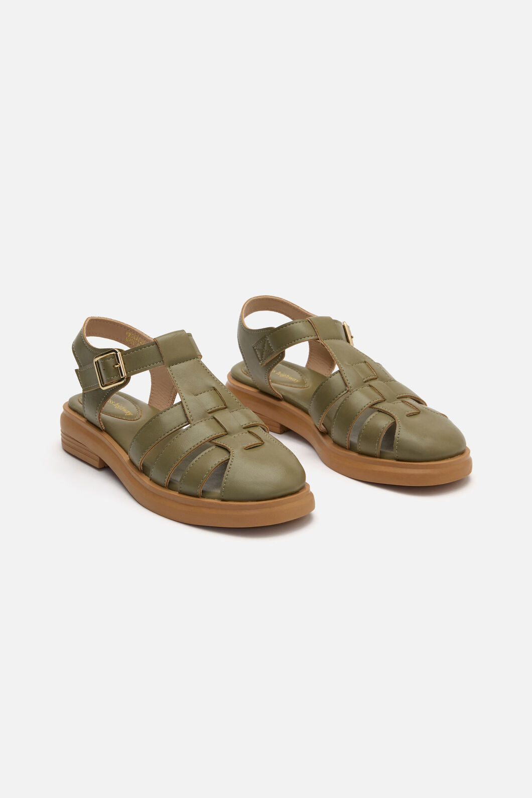Princess Highway - Olive Wide Strap Sandal - olive