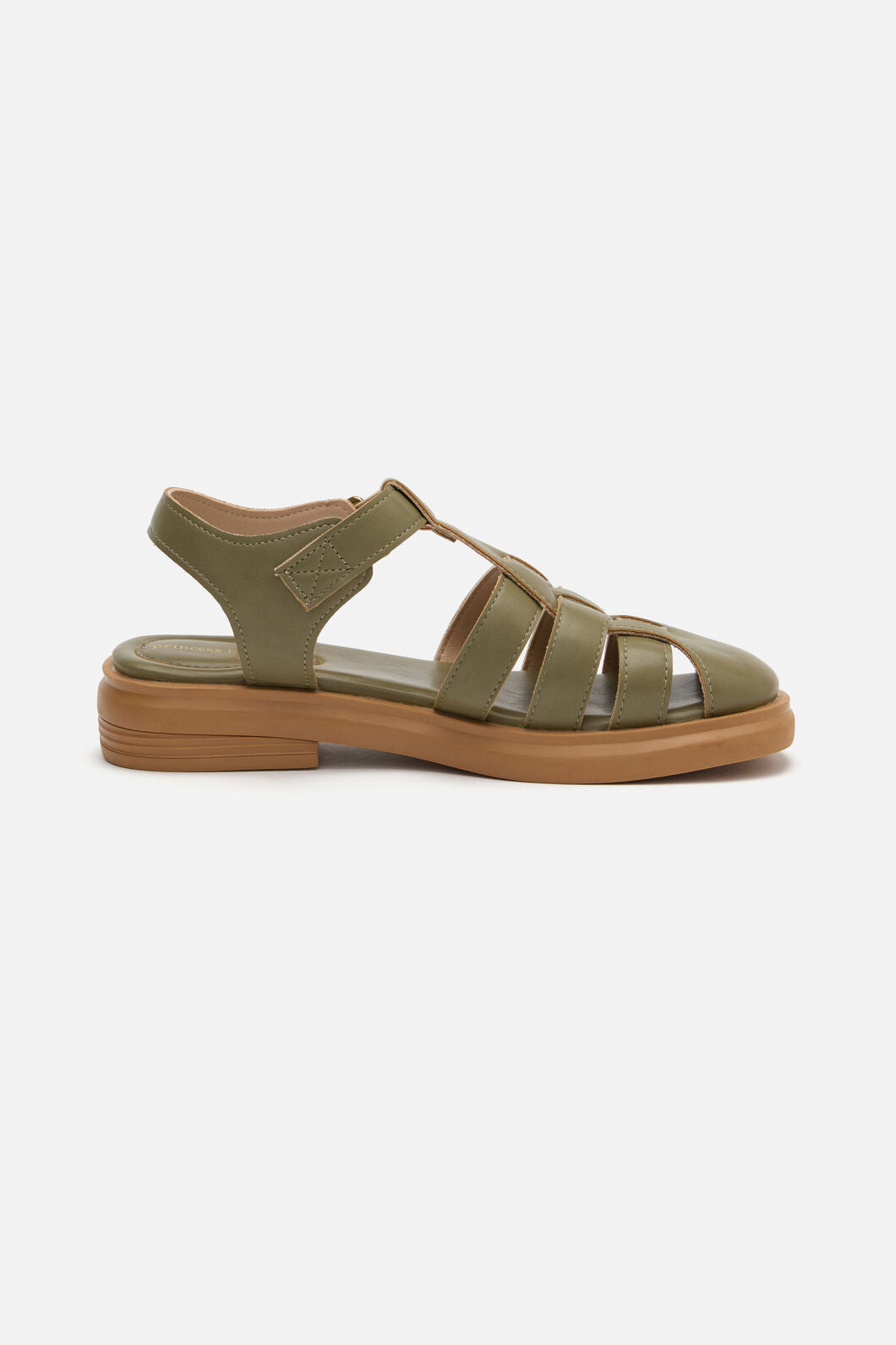 Princess Highway - Olive Wide Strap Sandal - olive