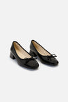 Princess Highway - Black Bow Slip On Shoe - black