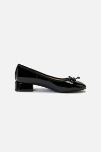 Princess Highway - Black Bow Slip On Shoe - black