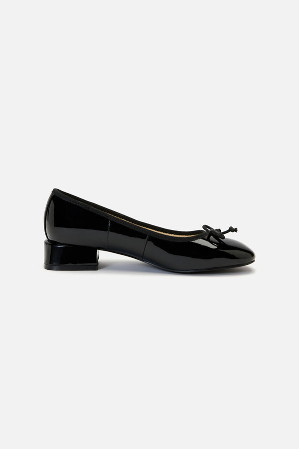 Princess Highway - Black Bow Slip On Shoe - black