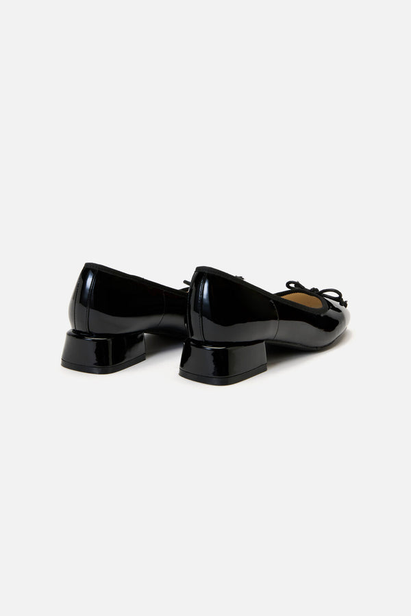 Princess Highway - Black Bow Slip On Shoe - black