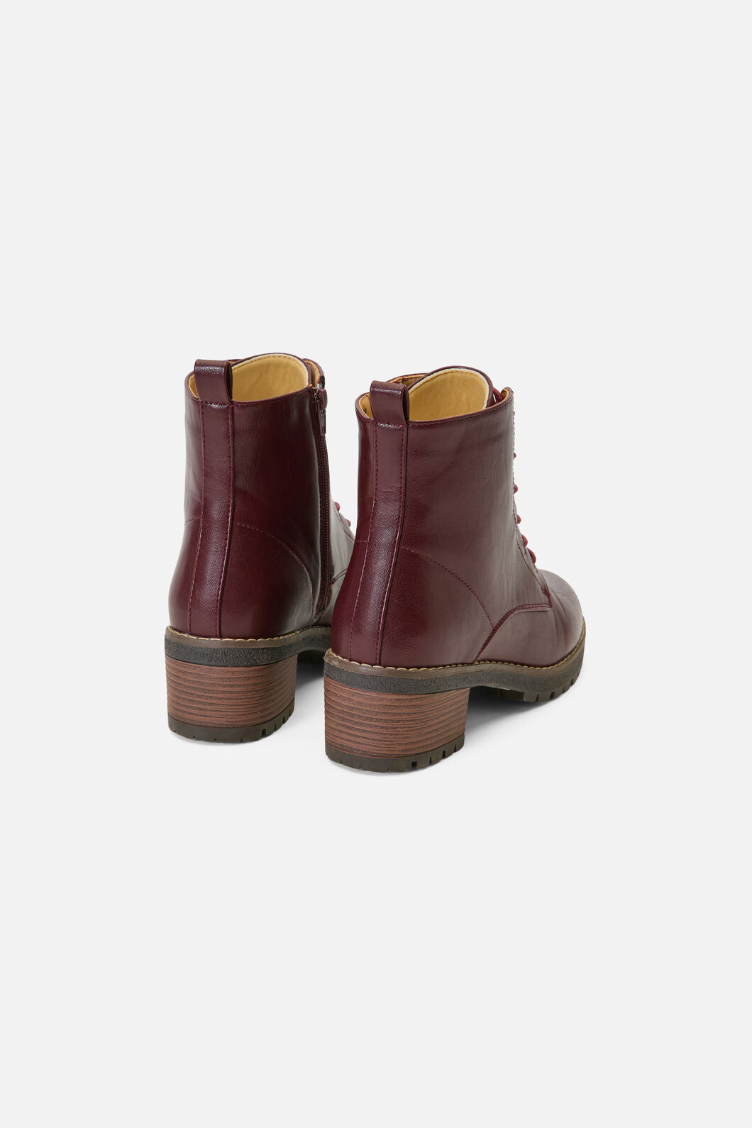 Princess Highway - Plum Lace Up Boot - plum