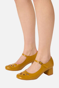 Princess Highway - Mustard Vintage Heel - mustard