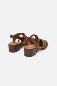 Princess Highway - Chocolate Heeled Sandal - chocolate