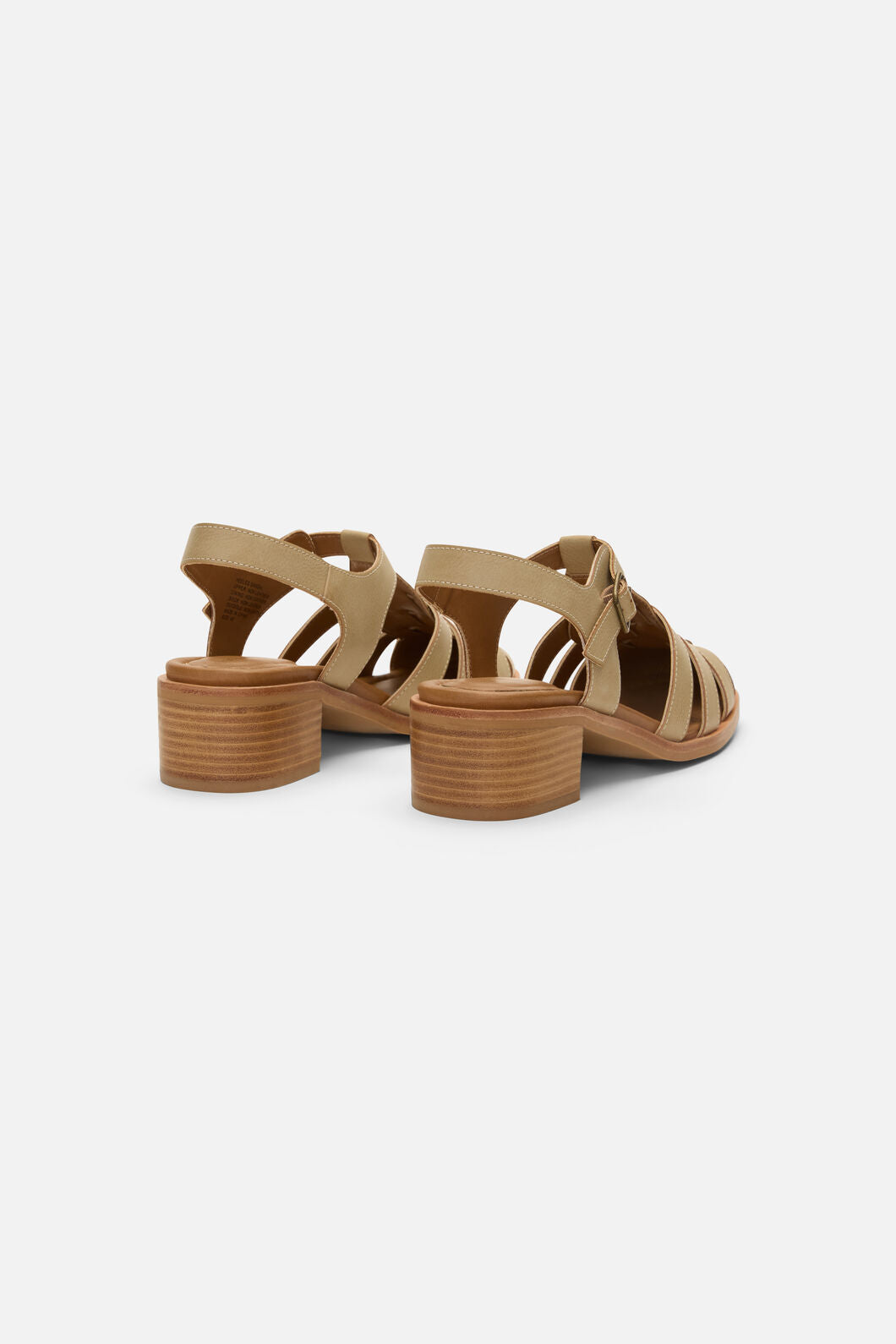 Princess Highway - Dark Cream Heeled Sandal - cream