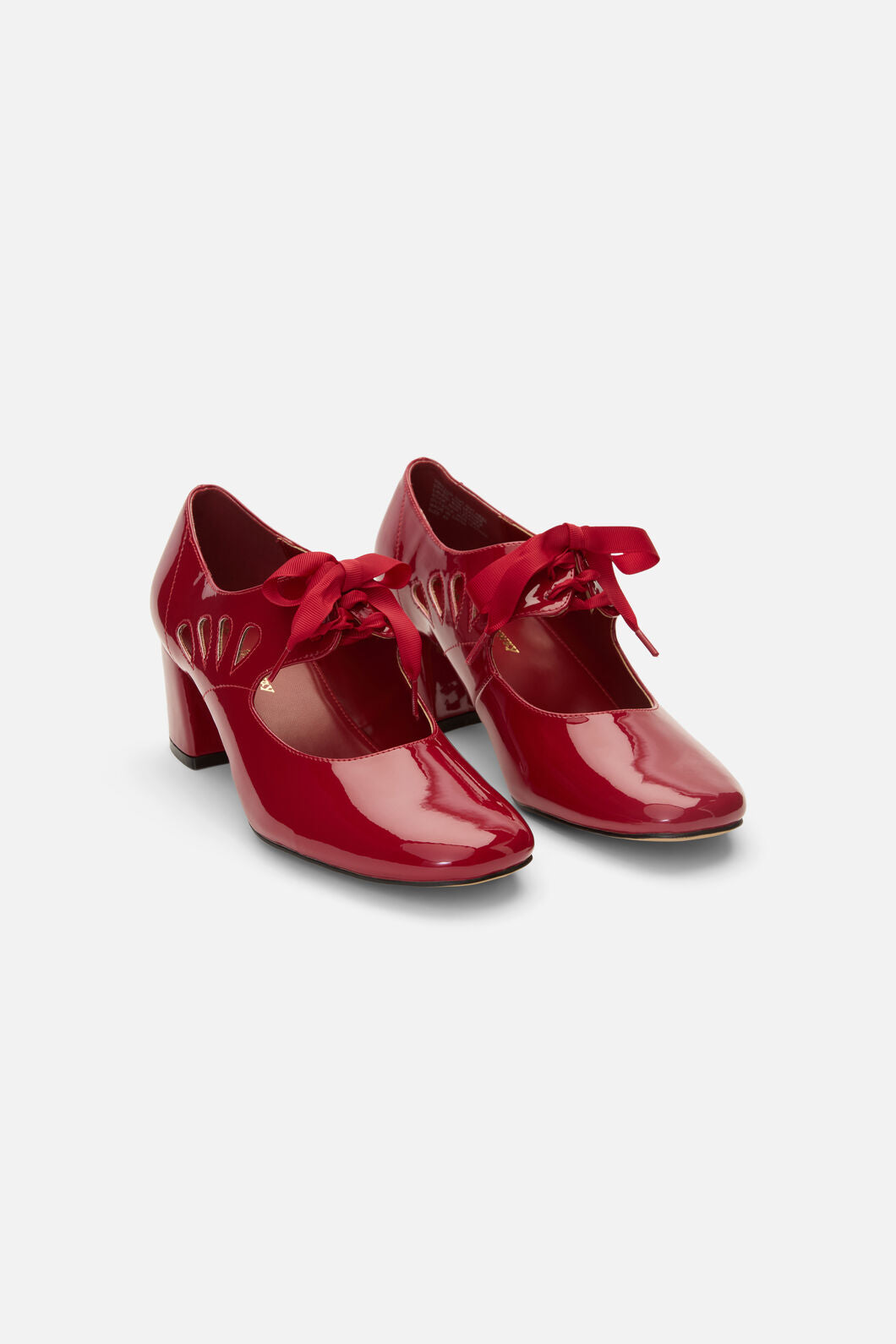 Princess Highway - Red Vintage Cut Out Heel - red