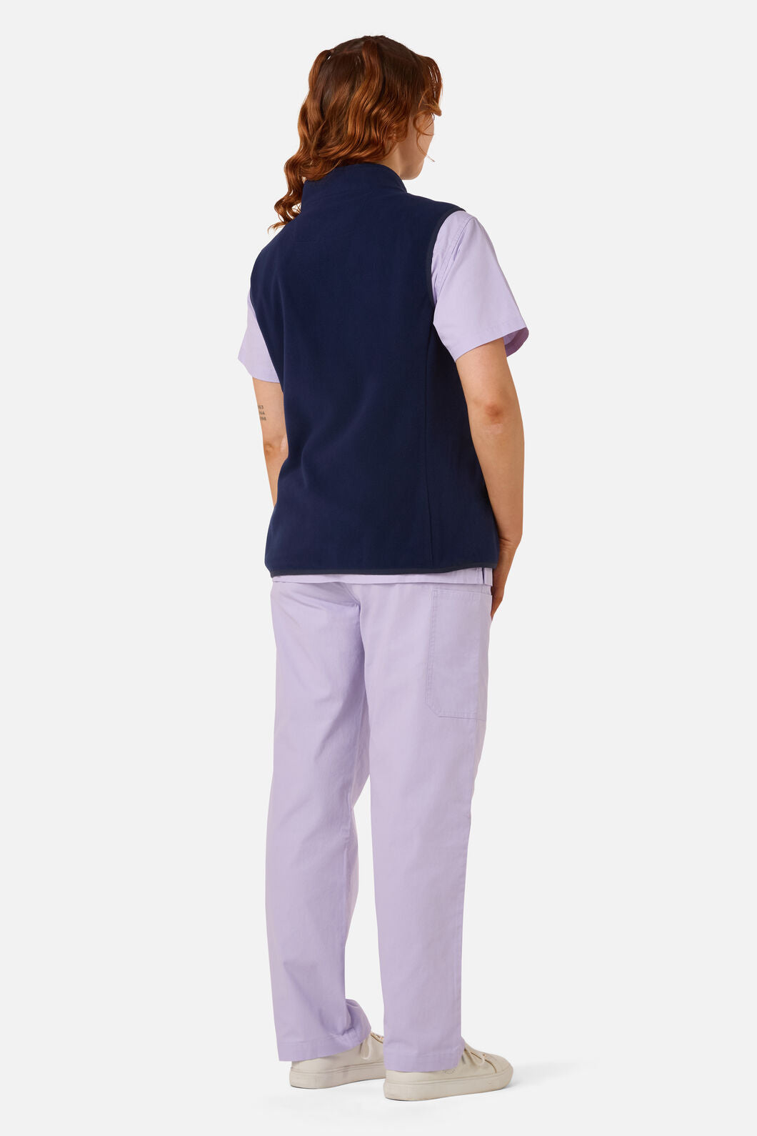 Princess Highway - Scrubs Navy Polar Fleece Vest - navy