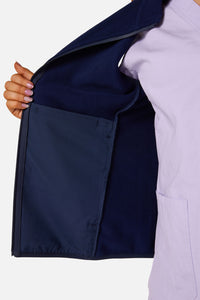 Princess Highway - Scrubs Navy Polar Fleece Vest - navy