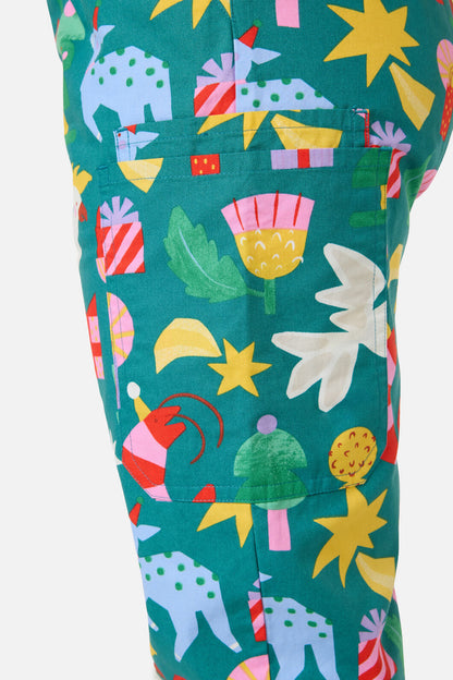 Princess Highway - WATTLE & WONDER SCRUB SET - green