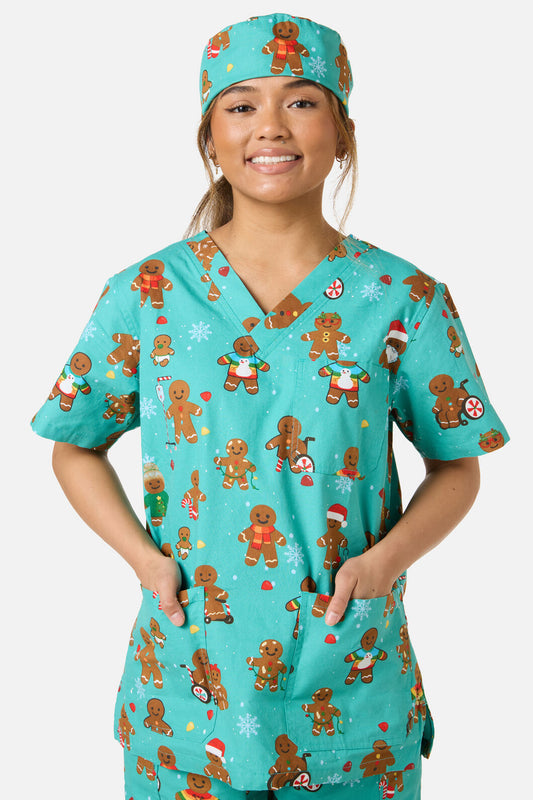 Princess Highway - GINGERBREAD SCRUB HAT - teal