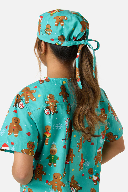 Princess Highway - GINGERBREAD SCRUB HAT - teal