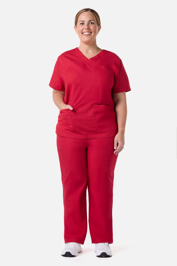 Princess Highway - Scrubswithlove Red Scrub Set - red