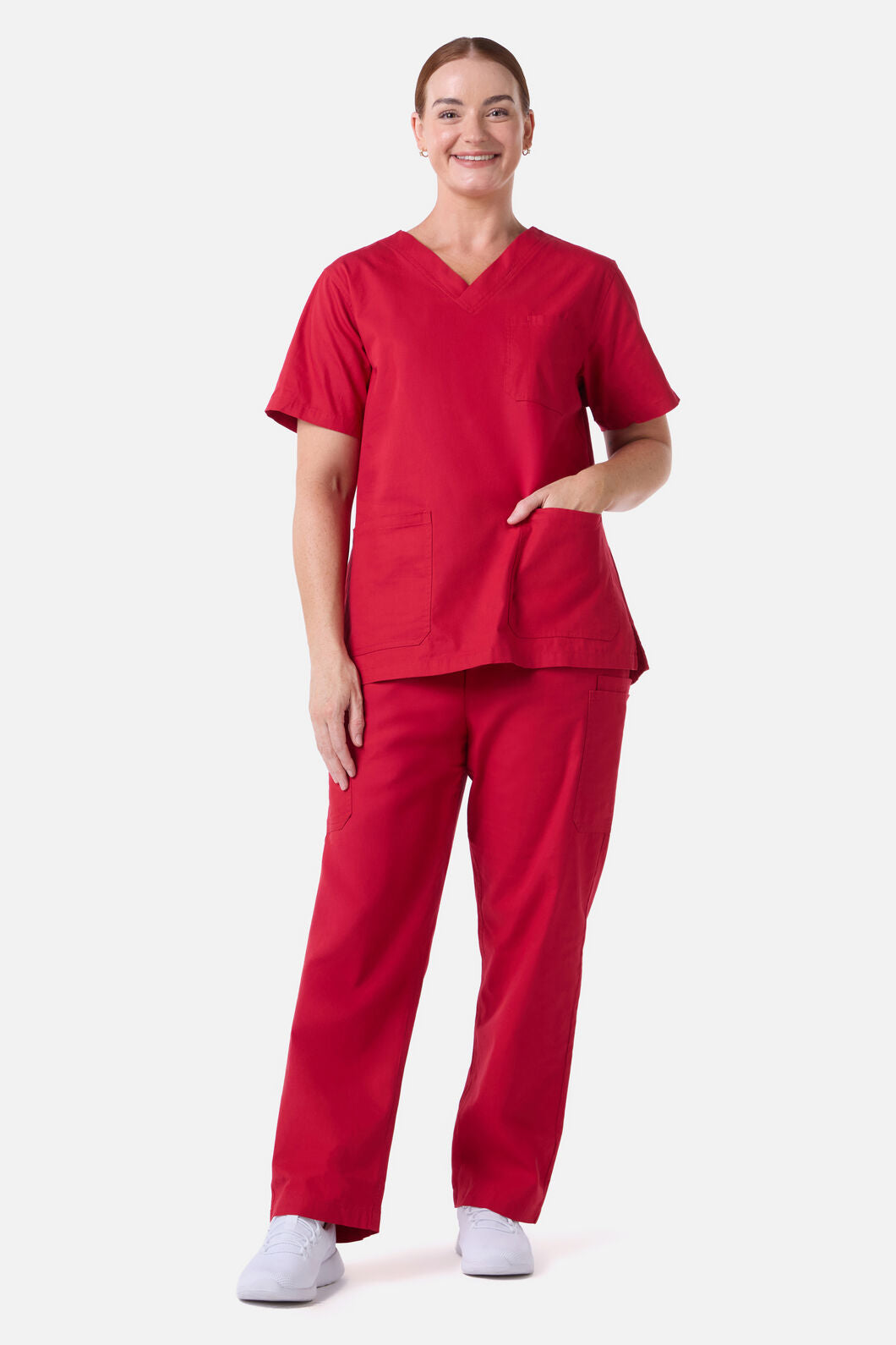 Princess Highway - Scrubswithlove Red Scrub Set - red