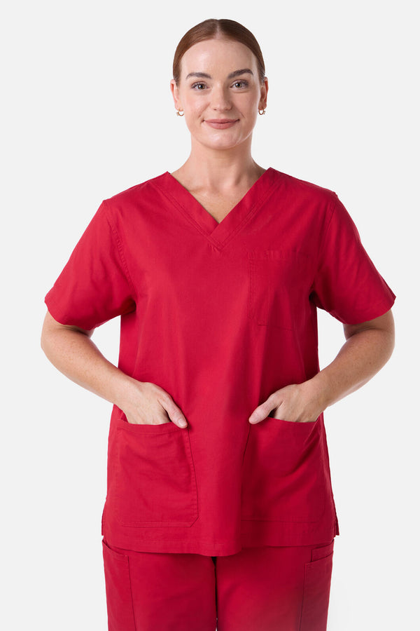 Princess Highway - Scrubswithlove Red Scrub Set - red