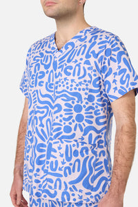 Princess Highway - Wuk-tjarra Scrub Set - blue
