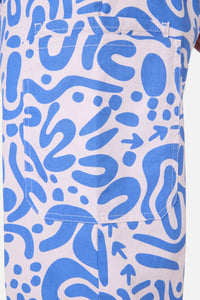 Princess Highway - Wuk-tjarra Scrub Set - blue