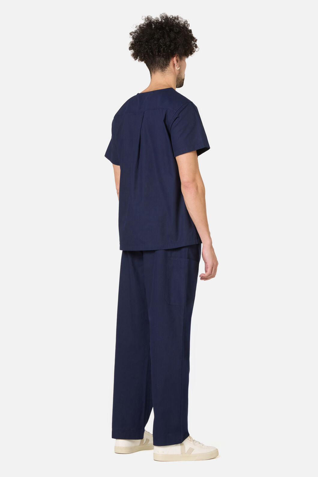 Princess Highway - 100% Cotton Navy Scrub Set - navy