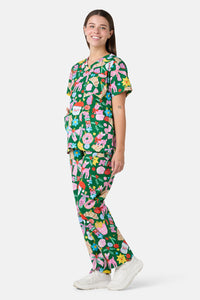 Princess Highway - Merry & Bright Scrub Set - green