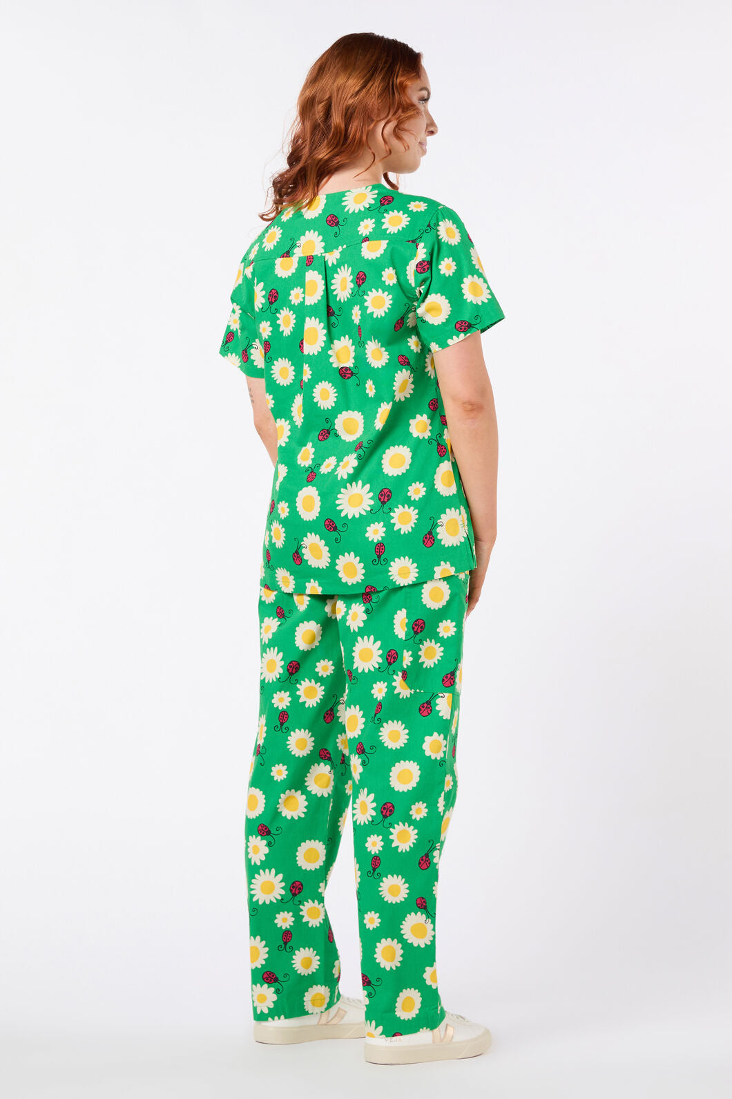Princess Highway - Daisy Ladybird scrub set - green