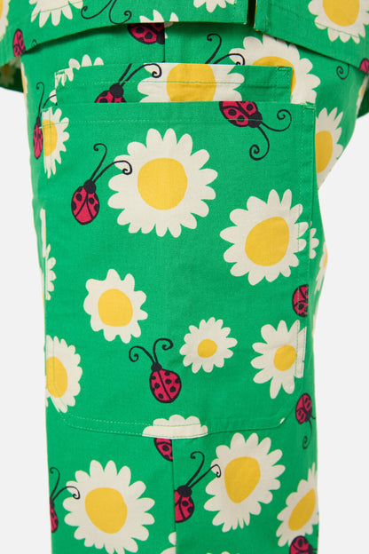 Princess Highway - Daisy Ladybird scrub set - green