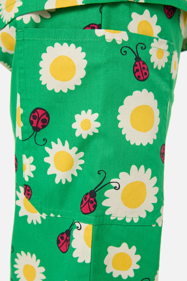 Princess Highway - Daisy Ladybird scrub set - green