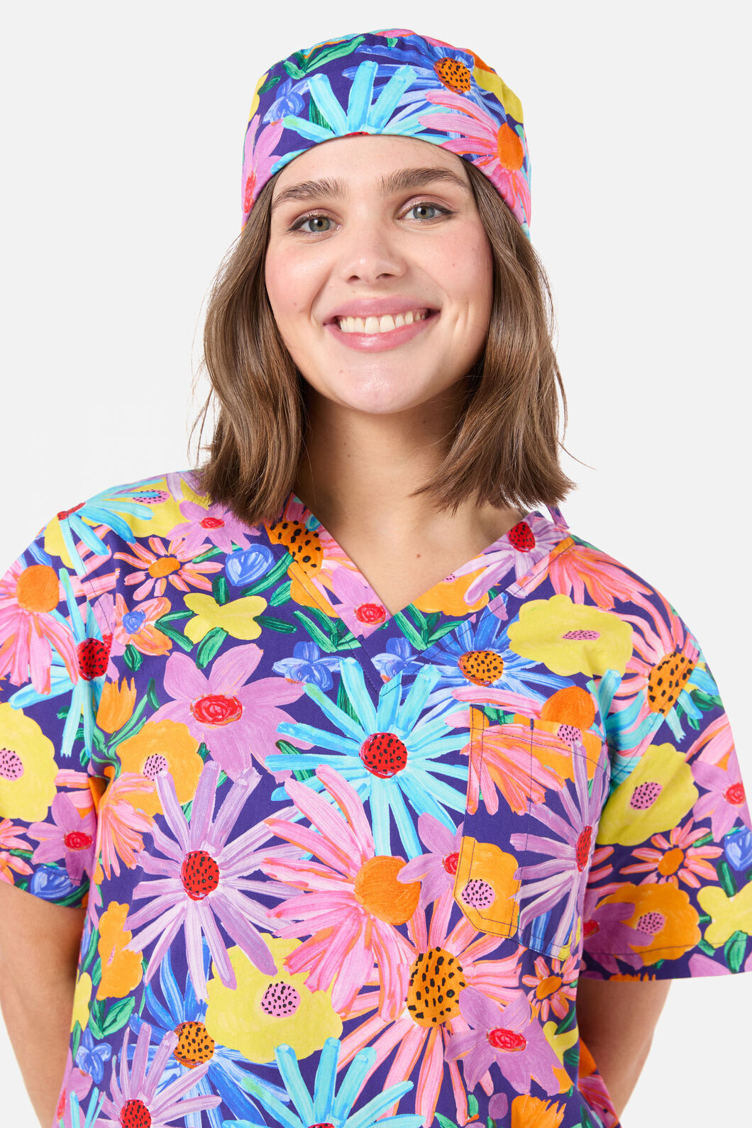 Princess Highway - Botanica Scrub hat - navy