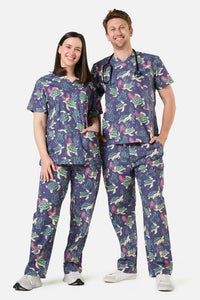 Princess Highway - SEA TURTLE SCRUB SET - blue