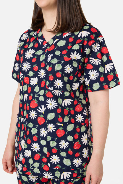 Princess Highway - LA FRAISE SCRUB SET - navy