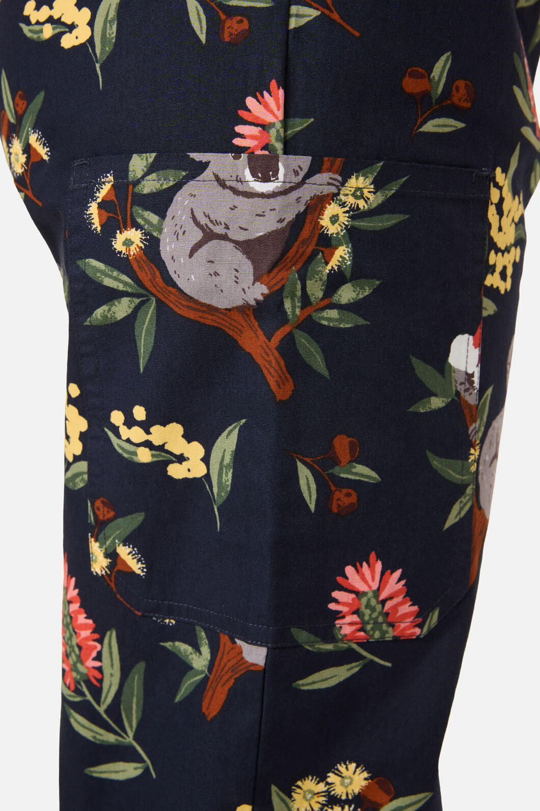 Princess Highway - CHRISTMAS KOALA NAVY SCRUB SET - navy