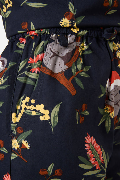 Princess Highway - CHRISTMAS KOALA NAVY SCRUB SET - navy