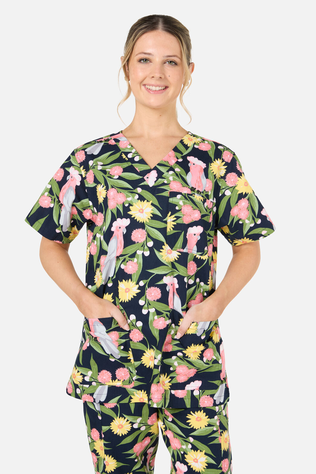 Princess Highway - Galah scrub set - navy