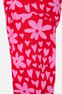 Princess Highway - Valentina Scrub Set - red